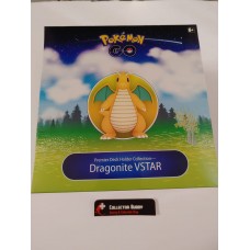 Pokemon Go Dragonite Vstar Premier Deck Holder Collection 9 Go Booster Pack&more